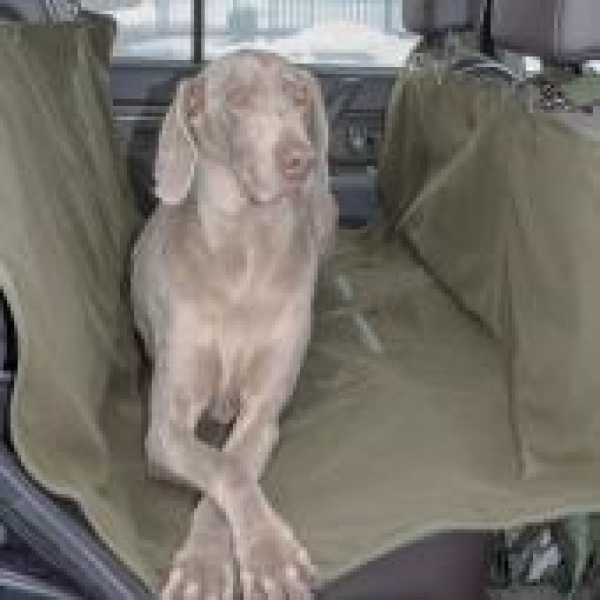 Auto Schonbezug Hund Rückbank Sitzbezug verstellbare Gurte waschbar 97022 O